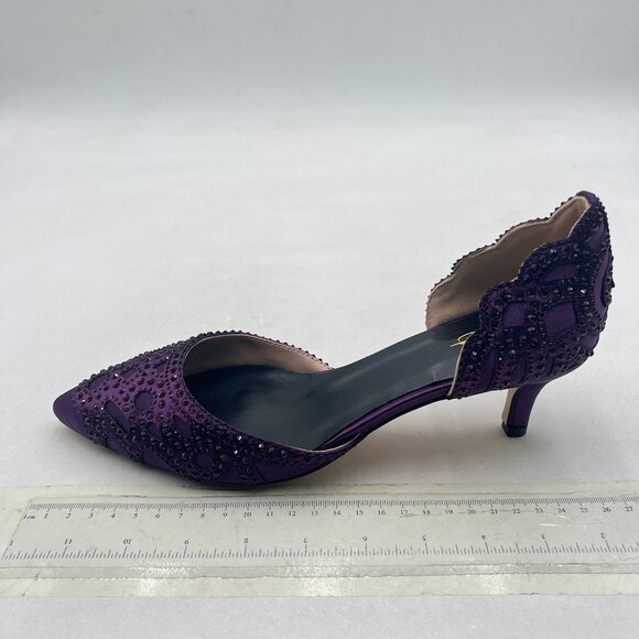 XYD Dark Purple Pointed Toe D\ display picture 1